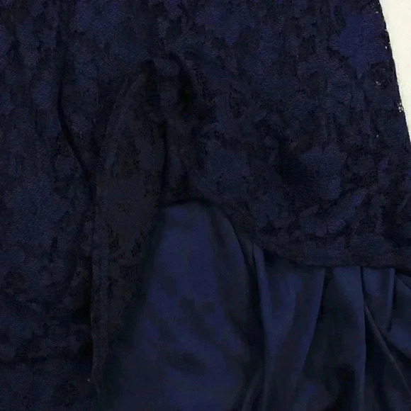 Garage navy blue ladies sleeveless scoop neck dress MEDIUM - Picture 8 of 12